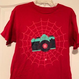 Spiderman Camera + Web Tee